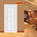 Classic design white smooth interior doors